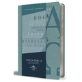 Biblia Rvr 1960 Letra Grande Tamaño Manual, Simil Piel Azul Alpha Omega Con Nombres de Dios / Spanish Bible Rvr 1960 Handy Size Large Print Leathersof