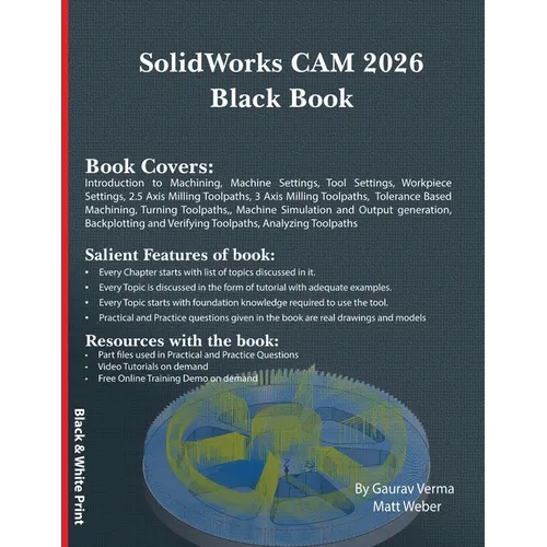 SolidWorks CAM 2026 Black Book