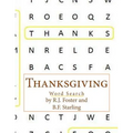 Thanksgiving: Word Search