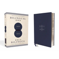 Niv/NVI Bilingual Bible, Revised Text 2022, Leathersoft, Navy / Niv/Nvi, Biblia Bilingüe, Revisión 2022, Leathersoft, Azul Añil