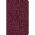 ESV Value Thinline Bible (Trutone, Raspberry, Floral Design)