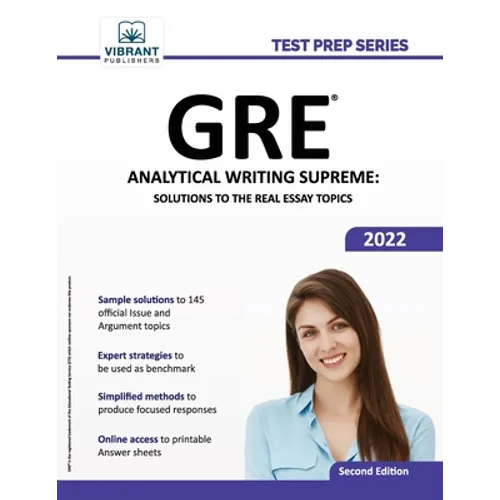 GRE Analytical Writing Supreme: Solutions to the Real Essay Topics