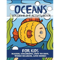Oceans Coloring and Activity Book for Kids