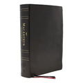 Nasb, MacArthur Study Bible, Black Genuine Leather, Thumb Indexed, 1995 Text, Comfort Print: Unleashing God's Truth One Verse at a Time (Holy Bible, N
