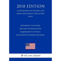 Refinement of Income and Rent Determination Requirements in Public and Assisted Housing Programs (US Department of Housing and Urban Development Regul