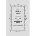 The Virginia Papers, Volume 1, Volume 1zz of the Draper Manuscript Collection