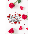 I love my Family: Funny valentine gift password keeper for couples lovers friends families girlfriends boyfriends and besties - perfect