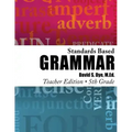 Standards Based Grammar: Grade 5: Teacher's Edition