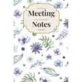 My Boring Meeting Survival Guide & Notes Volume I: 6x9 Meeting Notebook and Puzzle Book
