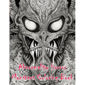 Abnormality Horror Monsters Coloring Book
