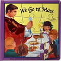 We Go to Mass (Puzzle Book): St. Joseph Puzzle Book: Book Contains 5 Exciting Jigsaw Puzzles