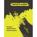 mind games for prisoners: the Big brain teaser activity book ( sudoku - word search - crossword ) for elderly in large format over 250 pages