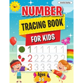 Number Tracing Book: Learn the Numbers, Number Tracing Book for Preschoolers & Kindergarten Kids Ages 3-5