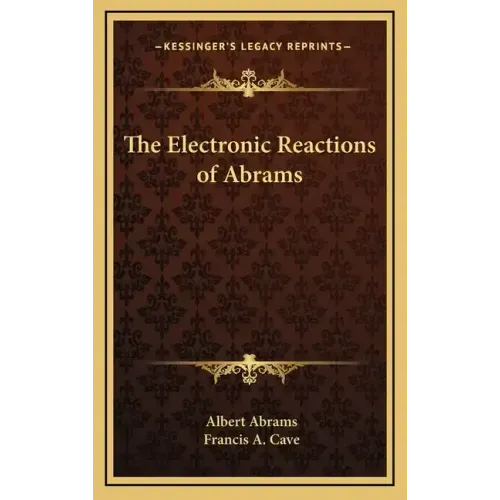 The Electronic Reactions of Abrams