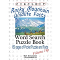Circle It, Rocky Mountain Wildlife Facts, Pocket Size, Word Search, Puzzle Book