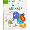 Color, Cut, and Fold: Wild Animals