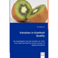 Variation in Kiwifruit Quality