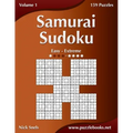 Samurai Sudoku - Easy to Extreme - Volume 1 - 159 Puzzles