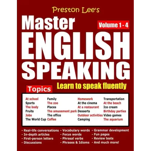 Preston Lee's Master English Speaking - Volume 1 - 4