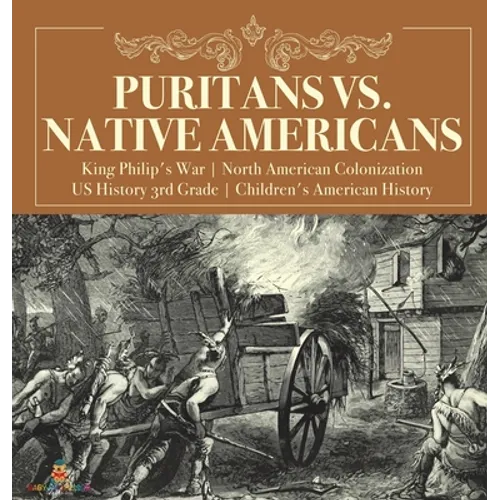 Puritans vs. Native Americans King Philip's War North American Colonization US History 3rd Grade Children's American History