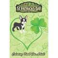 St Patricks Day Coloring Book For Adult: Boston Terrier Dog Mom Dad Shamrock An Adult Coloring Books St Patrick for Kids, Adults with Beautiful Irish