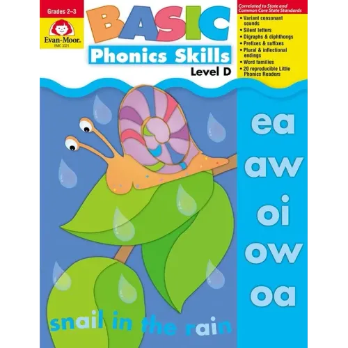 Basic Phonics Skills, Level D: EMC 3321