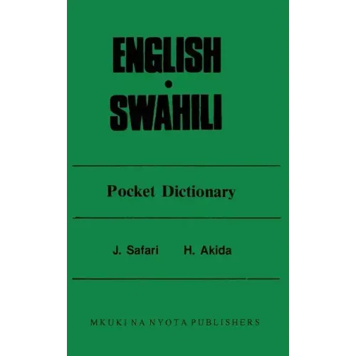English Swahili Pocket Dictionary