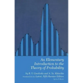 An Elementary Introduction to the Theory of Probability