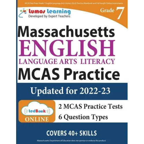 MCAS Test Prep: Next Generation Massachusetts Comprehensive Assessment System Study Guide
