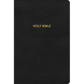 KJV Rainbow Study Bible, Black Leathertouch