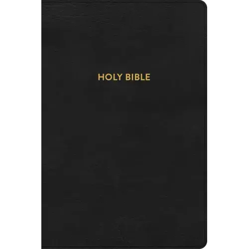 KJV Rainbow Study Bible, Black Leathertouch
