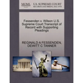 Fessenden V. Wilson U.S. Supreme Court Transcript of Record with Supporting Pleadings