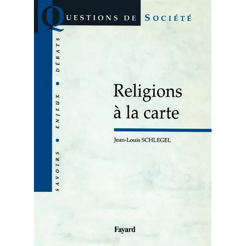 Religions à la carte