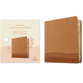 Dayspring Daily Devotional Bible for Moms, NLT (Leatherlike, Camel)
