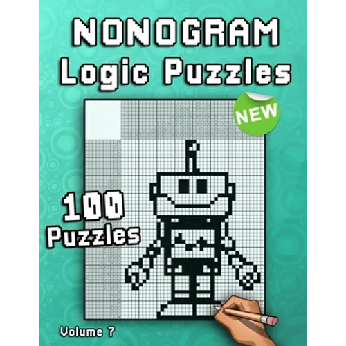 Nonogram Logic Puzzles: Challenging Hanjie puzzle collection with japanese picture riddles Fun brain teaser for everyone