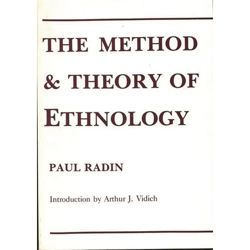 The Method and Theory of Ethnology