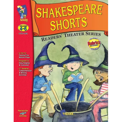 Shakespeare Plays Gr 4-6 Adapted for Readers Theater with Scripts & Activities