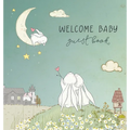 BABY SHOWER GUEST BOOK with GIFT LOG (HARDCOVER) for Baby Naming Day, Baby Shower Party, Christening or Baptism Ceremony, Welcome Baby Party: A Keepsa