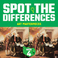 Spot the Differences: Art Masterpieces, Book 4