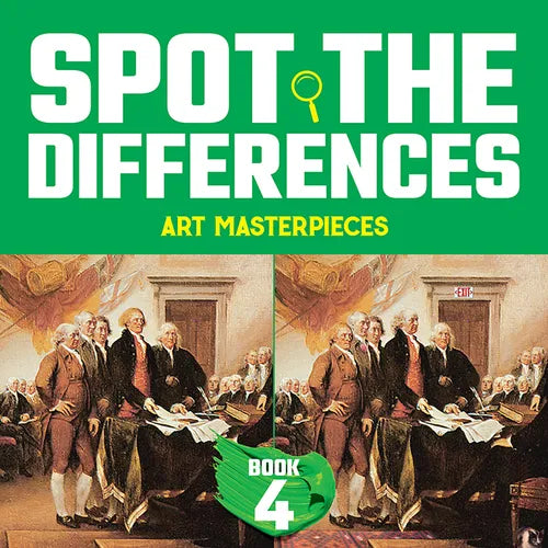 Spot the Differences: Art Masterpieces, Book 4