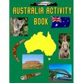 Australia Activity Book: Coloring Pages and Wordsearch