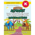 Zoo Alphabet Workbook for Kindergartners: (Ages 5-6) ABC Letter Guides, Letter Tracing, Activities, and More! (Large 8.5"x11" Size)