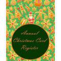 Annual Christmas Card Register