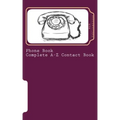 Phone Book - Complete A-Z Contact Book