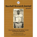 Baseball Research Journal (Brj), Volume 46 #1