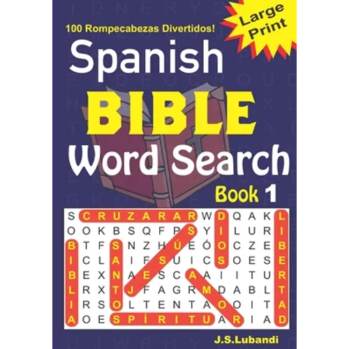 Spanish BIBLE Word Search Book 1