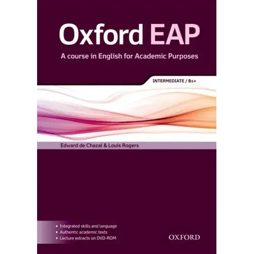 Oxford Eap Intermediate Students Book and DVD ROM Pack [With DVD ROM]