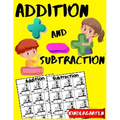 Addition and Subtraction Kindergarten: Learn to Add and Subtract Practice Workbook - Beginner Math Drills - Kindergarten - 1st Grade Workbook Age 5-7