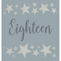 Happy 18th Birthday Guest Book (Hardcover): Happy Eighteenth Birthday Guest book, party and birthday celebrations decor, memory book, 18th birthday, h