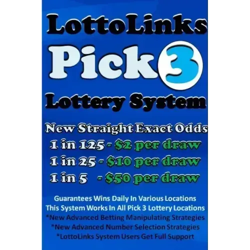 LottoLinks Pick 3 Lottery System
